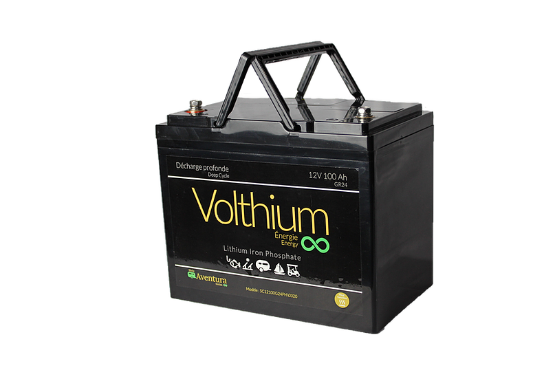 Batterie Volthium 12.8V 100Ah - Lithium - Réfrigaz