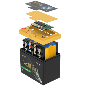 Alternative view of VOLTHIUM - Batterie Lithium 12V 130Ah Autochauffante