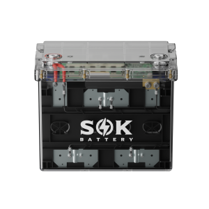 SOK SK12V100PC batterie lithium 12V 100Ah boitier plastique transparent